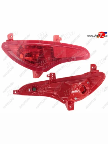 Левый фонарь в задний бампер SAT Hyundai Solaris RBr седан рестайлинг (2014-2017)