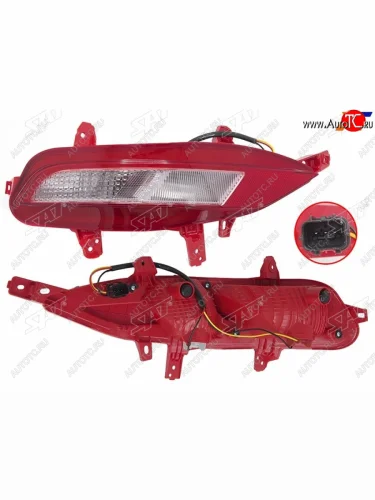 Левый фонарь в задний бампер SAT Hyundai Tucson NX4 (2020-2022)