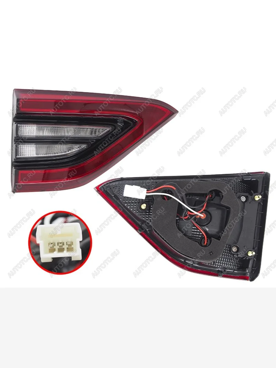 Левый фонарь в крышку багажника SAT Chery Tiggo 4 Pro (2021-2025)  в Перми Пермском крае