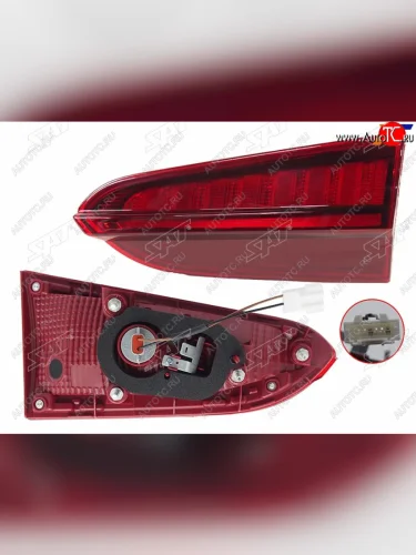 Правый фонарь в крышку багажника SAT Hyundai Santa Fe TM рестайлинг (2020-2022)