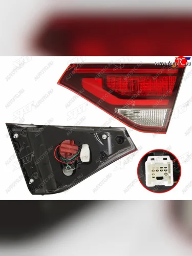 Правый фонарь в крышку багажника SAT KIA Rio X-line (2017-2021)