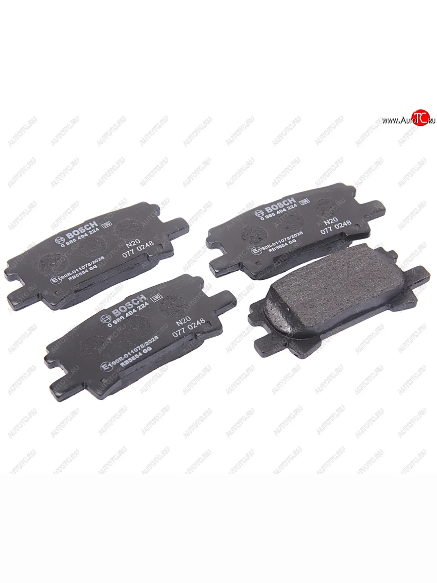 Колодки тормозные задние (4шт.) BOSCH Lexus RX300 XU30 дорестайлинг (2003-2006)  в Перми Пермском крае