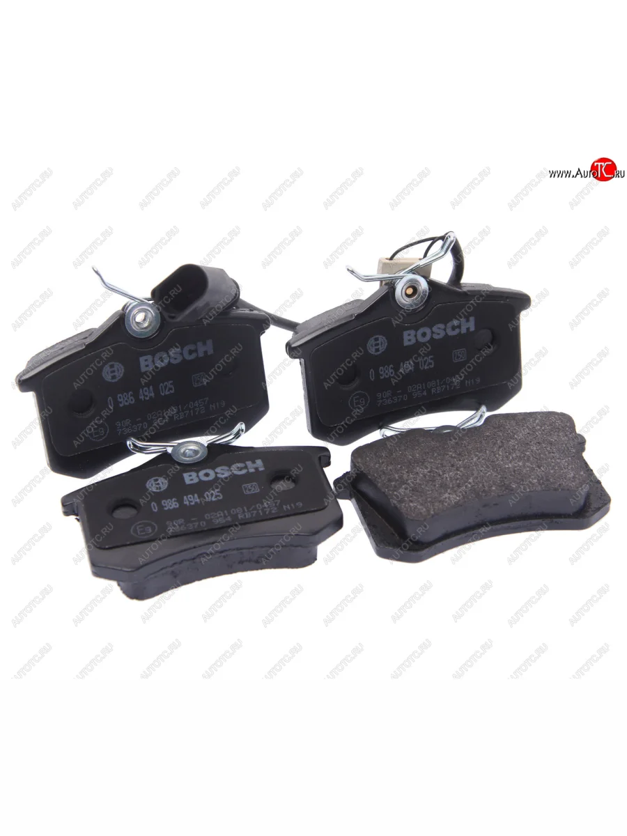 Колодки тормозные задние (4шт.) BOSCH Ford Galaxy WGR минивэн рестайлинг (2000-2006)  в Перми Пермском крае