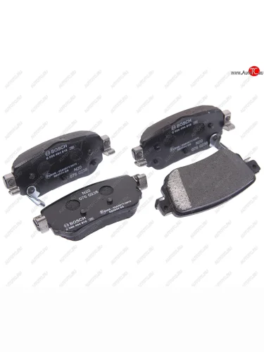 Колодки тормозные задние (4шт.) BOSCH Nissan Qashqai 2 J11 рестайлинг (2017-2022)