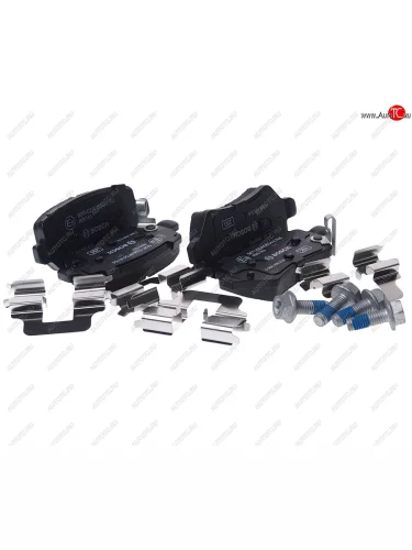 Колодки тормозные задние (4шт.) BOSCH KIA Ceed 2 JD дорестайлинг, хэтчбэк (2012-2015)