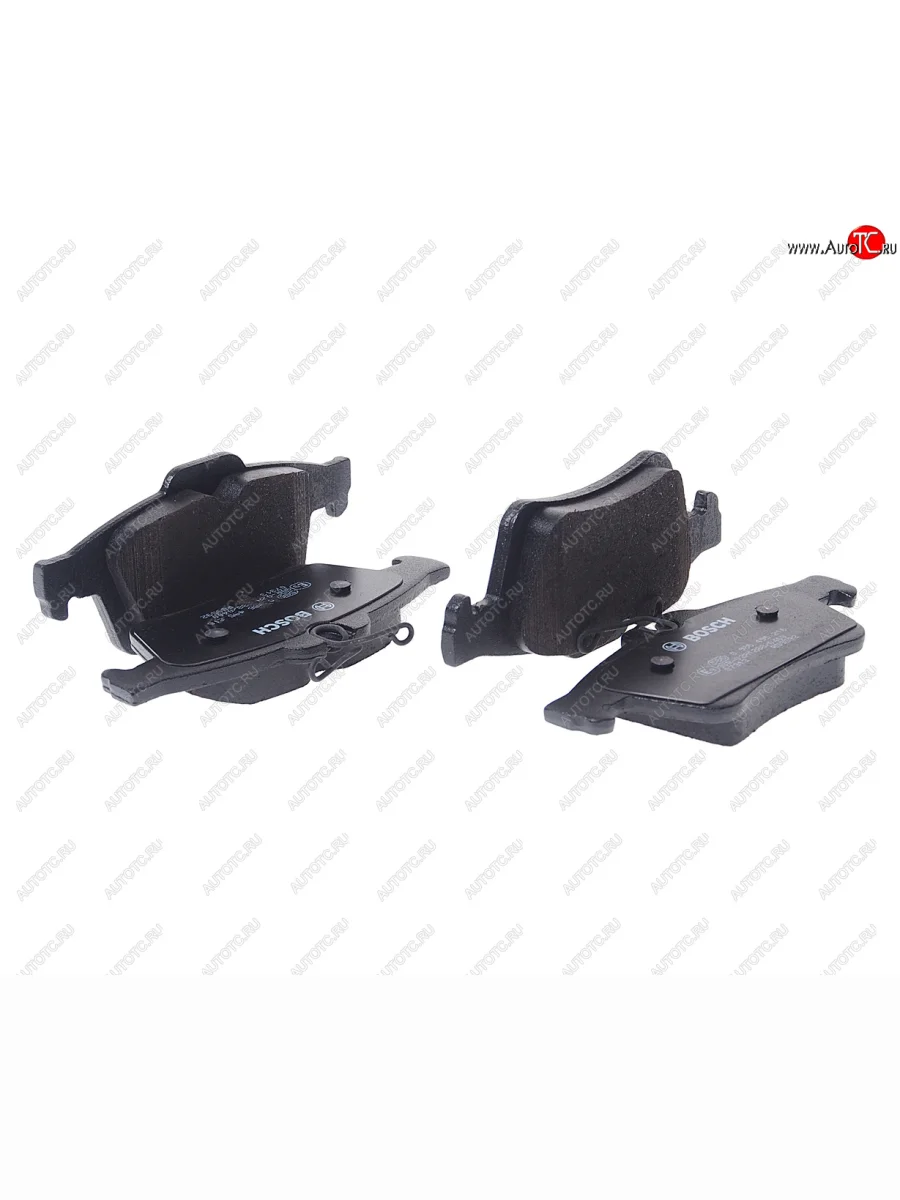 Колодки тормозные задние (4шт.) BOSCH Mazda 3/Axela BK дорестайлинг, хэтчбэк (2003-2006)  в Воронеже Воронежской области