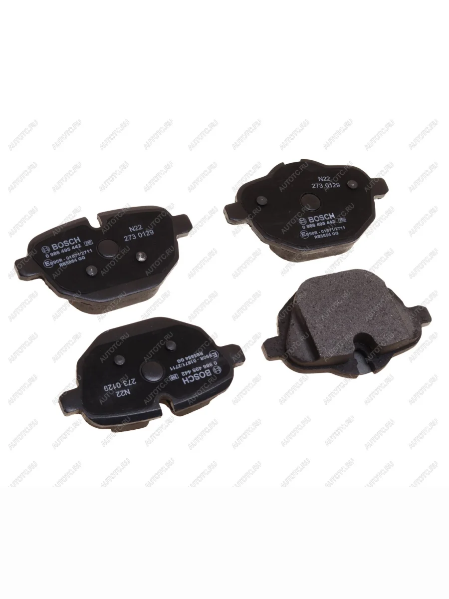 Колодки тормозные задние (4шт.) BOSCH BMW X3 F25 дорестайлинг (2010-2014)  в Керчи Республика Крым