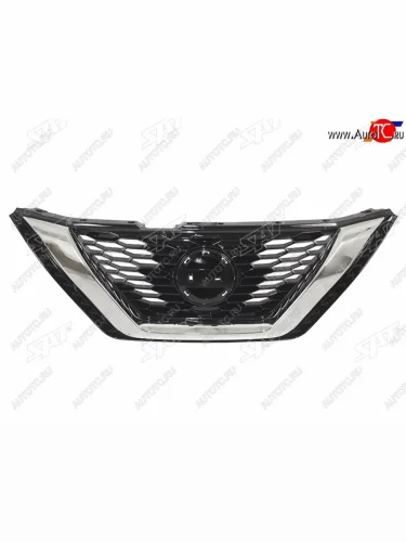 Решетка радиатора SAT (молдинг хром) Nissan Qashqai 2 J11 рестайлинг (2017-2022)