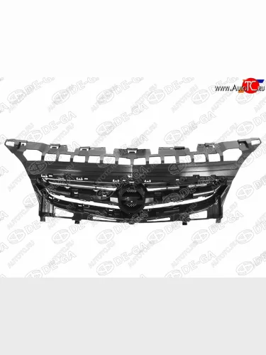 Решетка радиатора DE-GA (хром черный) Opel Astra  J (2012-2015) седан рестайлинг