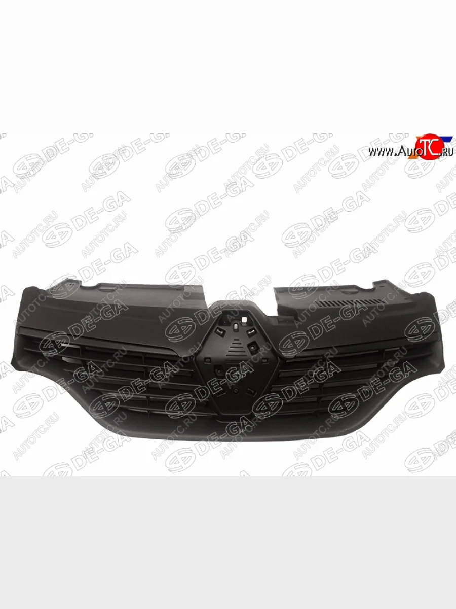 Решетка радиатора DE-GA Renault Logan 2 дорестайлинг (2014-2018) (неокрашенная)  в Самаре Самарской области