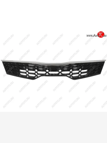 Решетка радиатора SAT (молдинг хром) KIA Rio  4 FB (2020-2022) рестайлинг седан