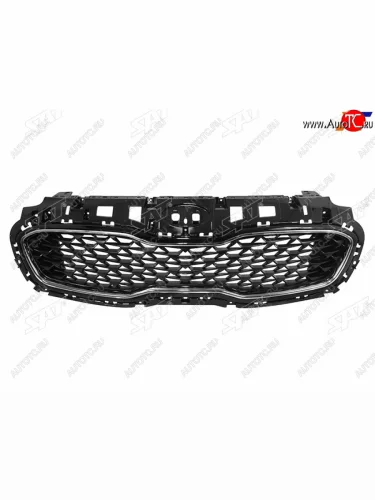 Решетка радиатора SAT (молдинг хром) KIA Sportage  4 QL (2018-2022) рестайлинг