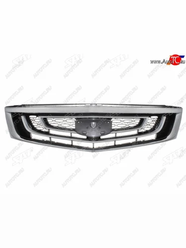 Решетка радиатора (под камеру) SAT (хром) Geely Atlas NL3 (2016-2022)