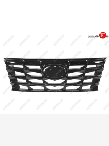 Решетка радиатора SAT (Черная) Hyundai Tucson NX4 (2020-2022)