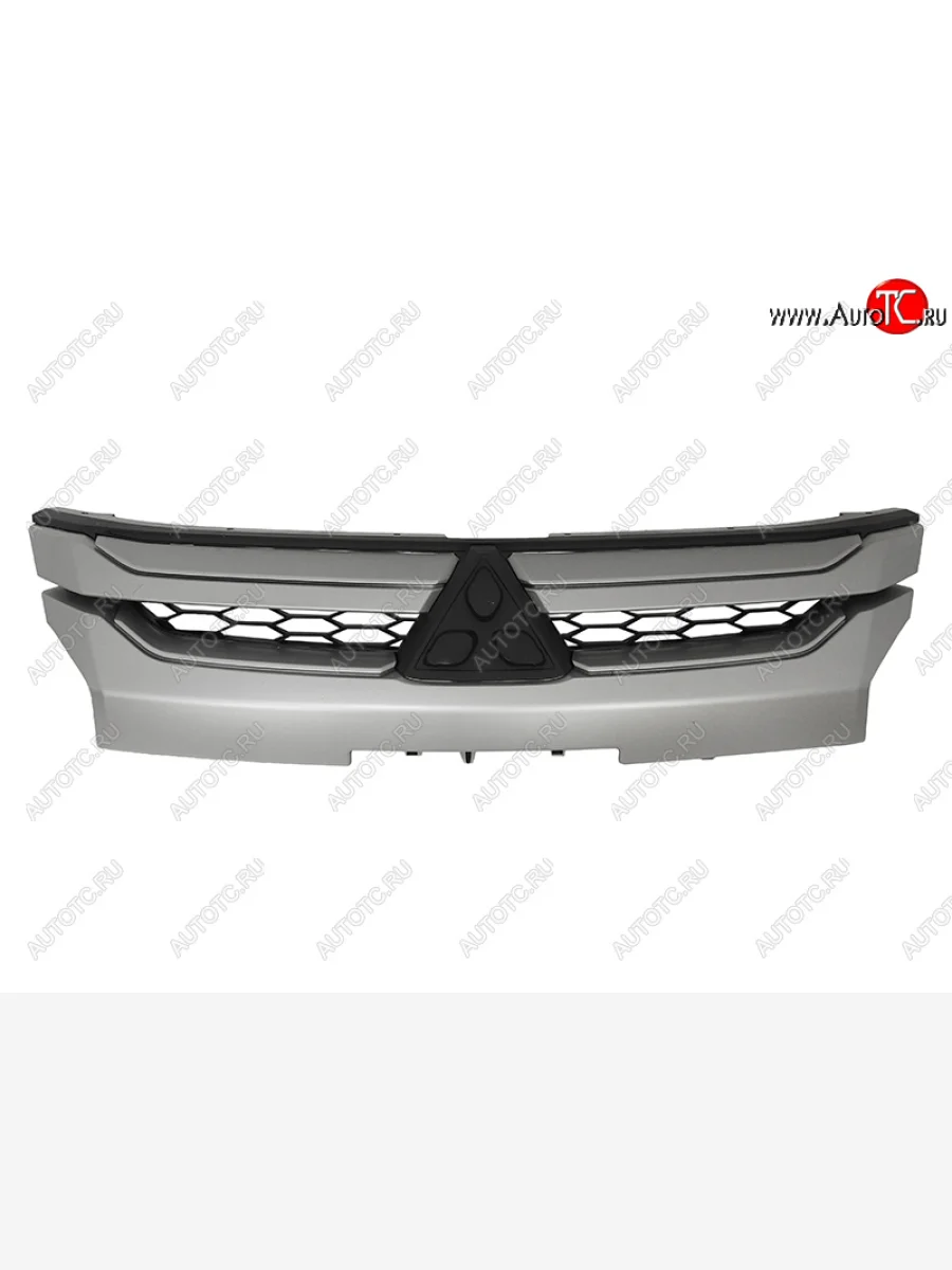 Решетка радиатора SAT Mitsubishi L200 5 KK,KL рестайлинг (2018-2022) (хром)  в Самаре Самарской области