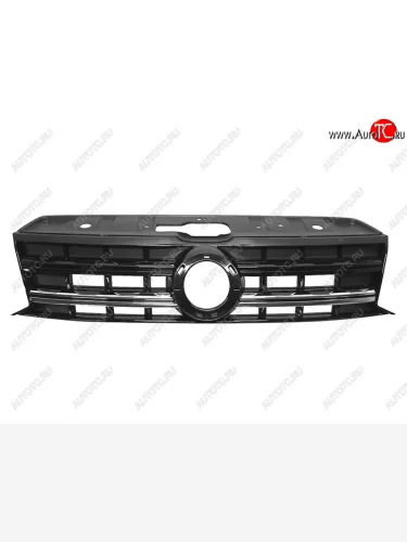 Решетка радиатора SAT (одна полоса хром) Volkswagen Amarok (2016-2022) рестайлинг