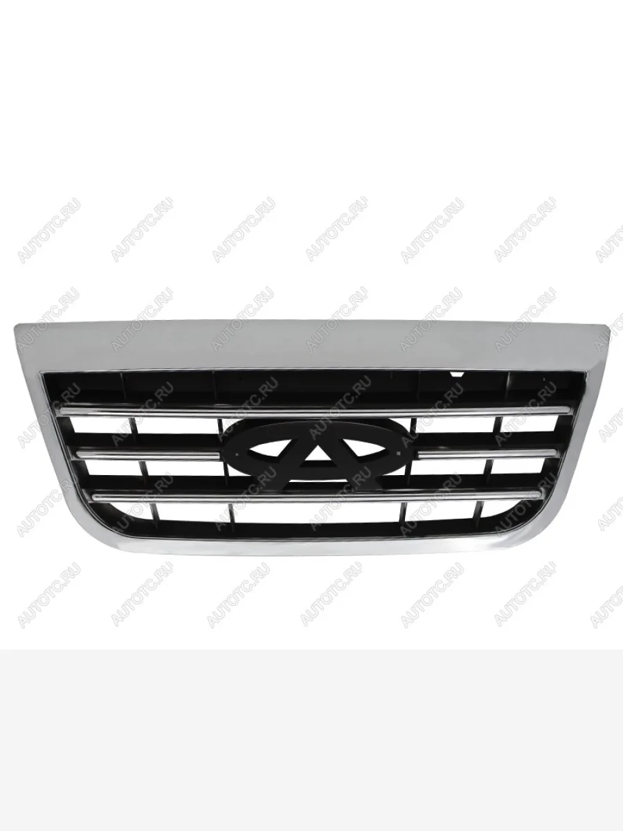 Решетка радиатора SAT Chery Tiggo T11 дорестайлинг (2005-2013) (хром)  в Керчи Республика Крым