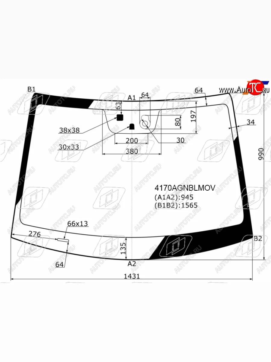 Стекло лобовое (Датчик дождя Место под датчик запотевания) FUYAO Hyundai Elantra AD дорестайлинг (2016-2019)  в Керчи Республика Крым
