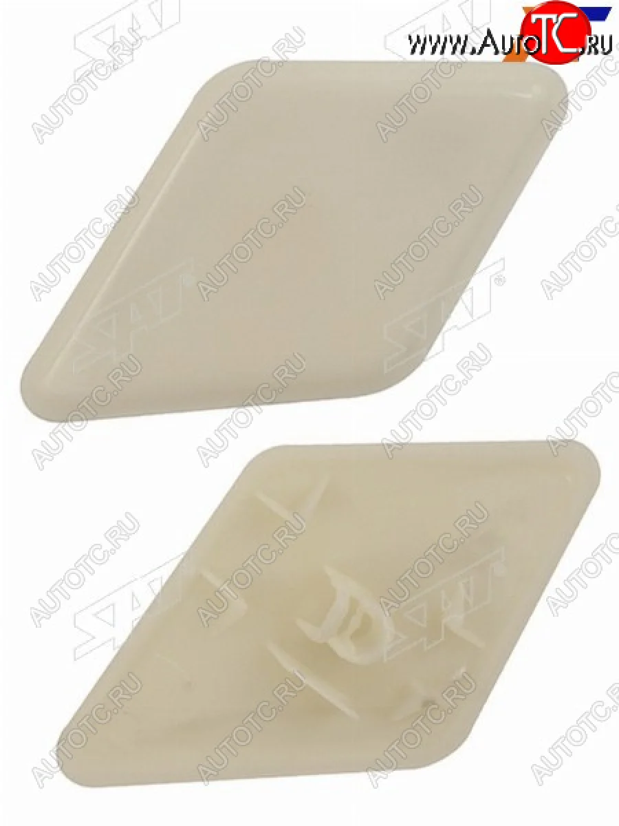 Левая крышка форсунки омывателя фары SAT Nissan Qashqai 2 J11 рестайлинг (2017-2022) (неокрашенная)  в Воронеже Воронежской области