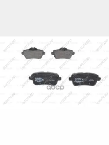 Колодки тормозные задние (4шт.) BOSCH Mercedes-Benz ML class W166 (2011-2015)