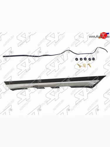 Молдинг крышки багажника SAT (хром) Toyota Corolla E180 рестайлинг (2016-2019)