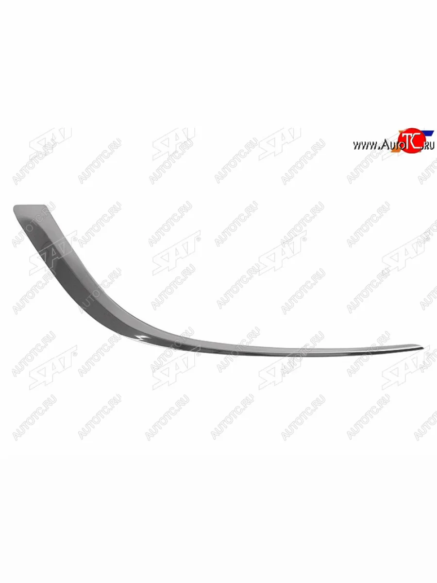 Правый молдинг переднего бампера SAT Opel Astra J хэтчбек 5 дв.  рестайлинг (2012-2017) (хром)  в Перми Пермском крае