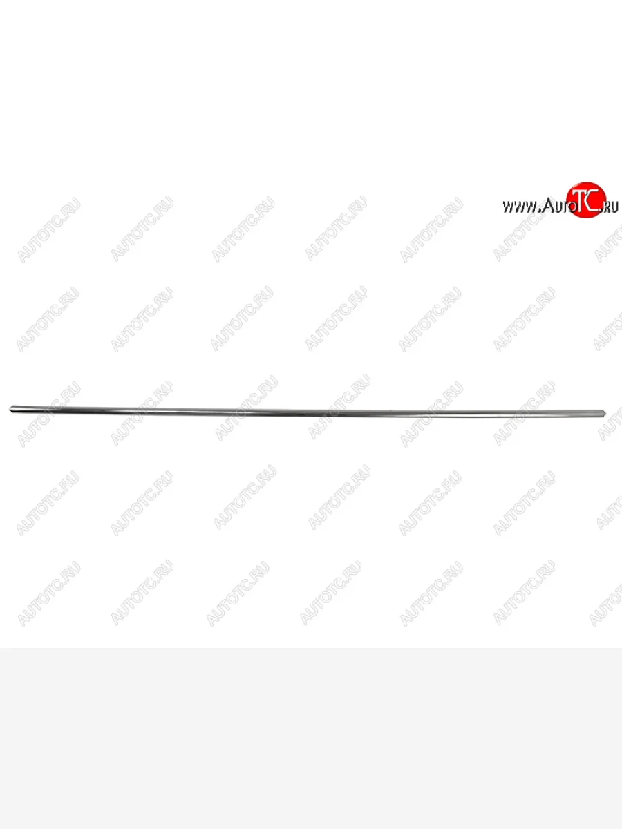 Молдинг решетки бампера SAT Skoda Octavia A7 рестайлинг лифтбэк (2016-2020) (хром)  в Перми Пермском крае