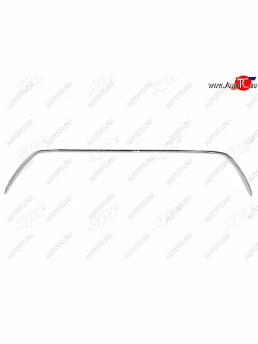 Молдинг решетки бампера (верхний) SAT (хром) Toyota Camry XV55 2-ой рестайлинг (2017-2018)