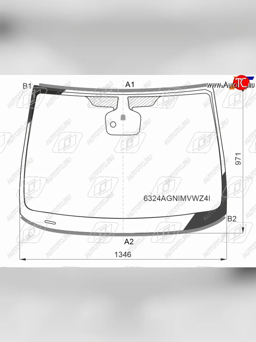 Стекло лобовое (Датчик дождя Молдинг) FUYAO Opel Astra J универсал дорестайлинг (2009-2012)  в Керчи Республика Крым
