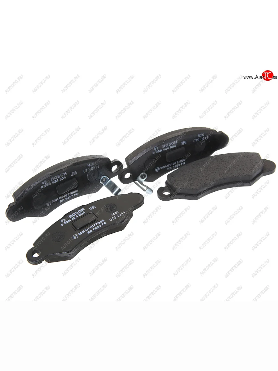 Колодки тормозные передние (4шт.) BOSCH Suzuki Swift ZC дорестайлинг, хэтчбэк 5 дв. (2003-2008)  с доставкой в г. Керчь