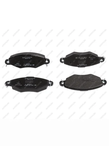 Колодки тормозные передние (4шт.) BOSCH Renault Kangoo KC 1- дорестайлинг (1997-2003)