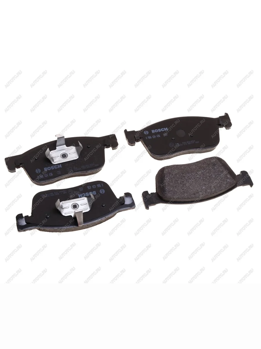 Колодки тормозные передние (4шт.) BOSCH CITROEN Jumper 250 (2006-2014)  в Самаре Самарской области