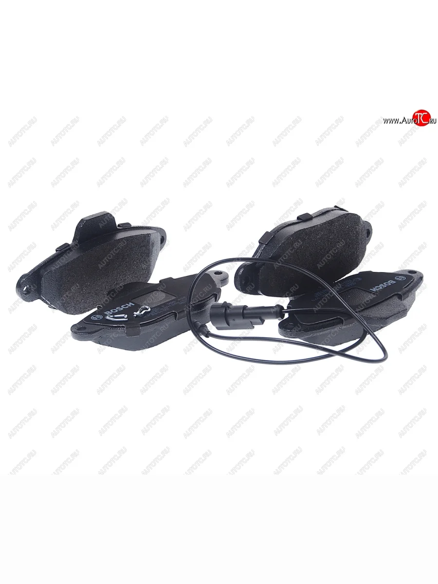 Колодки тормозные передние (4шт.) BOSCH Fiat Panda 2 169 (2003-2011)  в Самаре Самарской области
