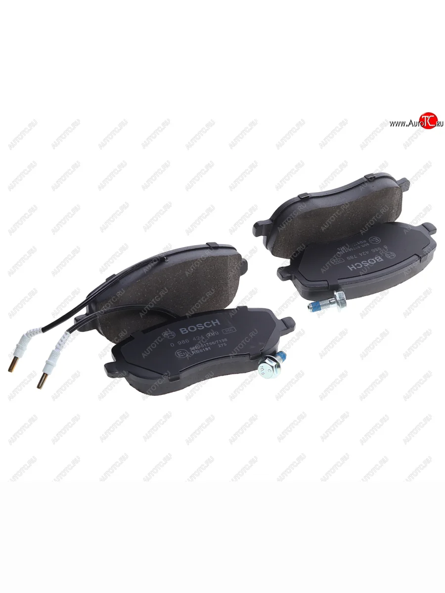 Колодки тормозные передние (4шт.) BOSCH CITROEN C8 (2002-2014)  в Перми Пермском крае