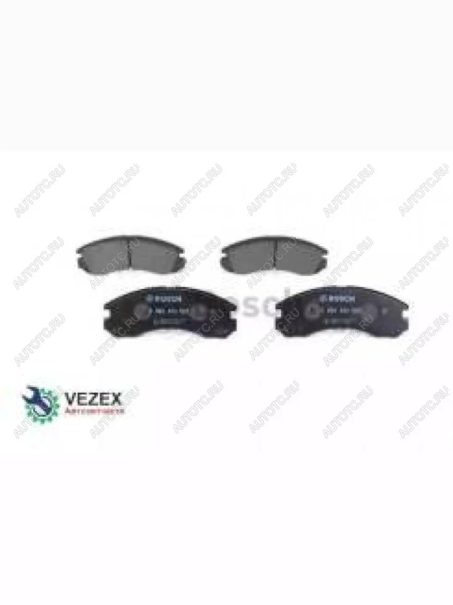 Колодки тормозные передние (4шт.) BOSCH Mitsubishi Galant 8  дорестайлинг седан (1996-1998)  в Керчи Республика Крым