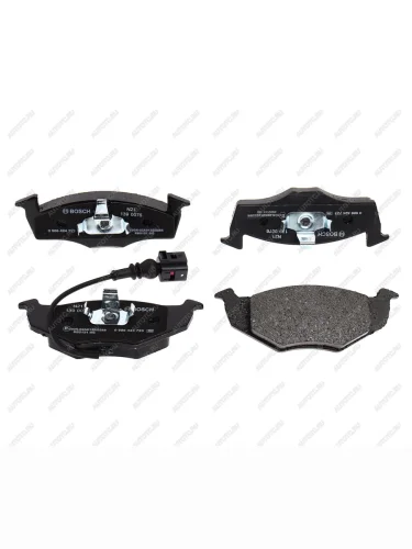 Колодки тормозные передние (4шт.) BOSCH Skoda Fabia Mk1 хэтчбэк дорестайлинг (2000-2004)