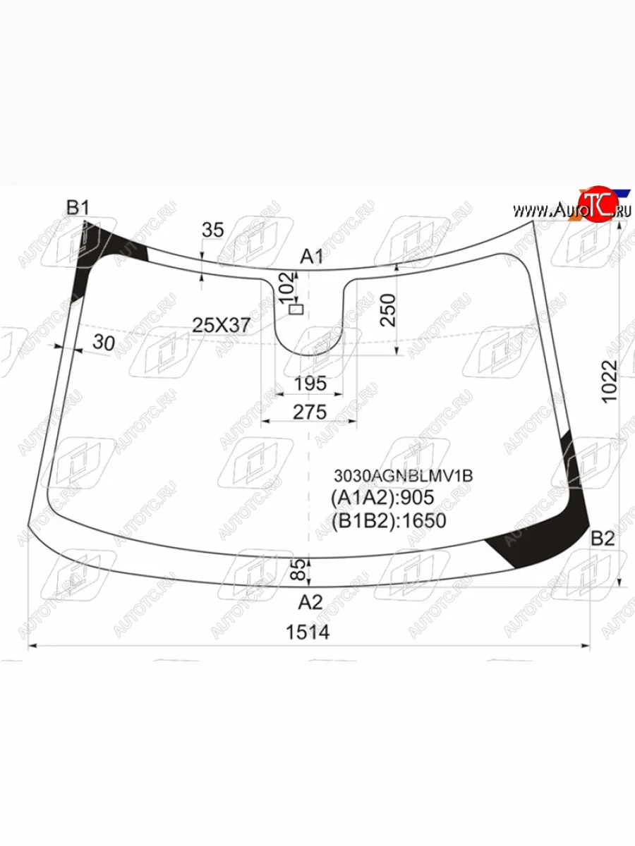 Стекло лобовое (Датчик дождя) FUYAO Chevrolet Orlando (2011-2018)  в Керчи Республика Крым
