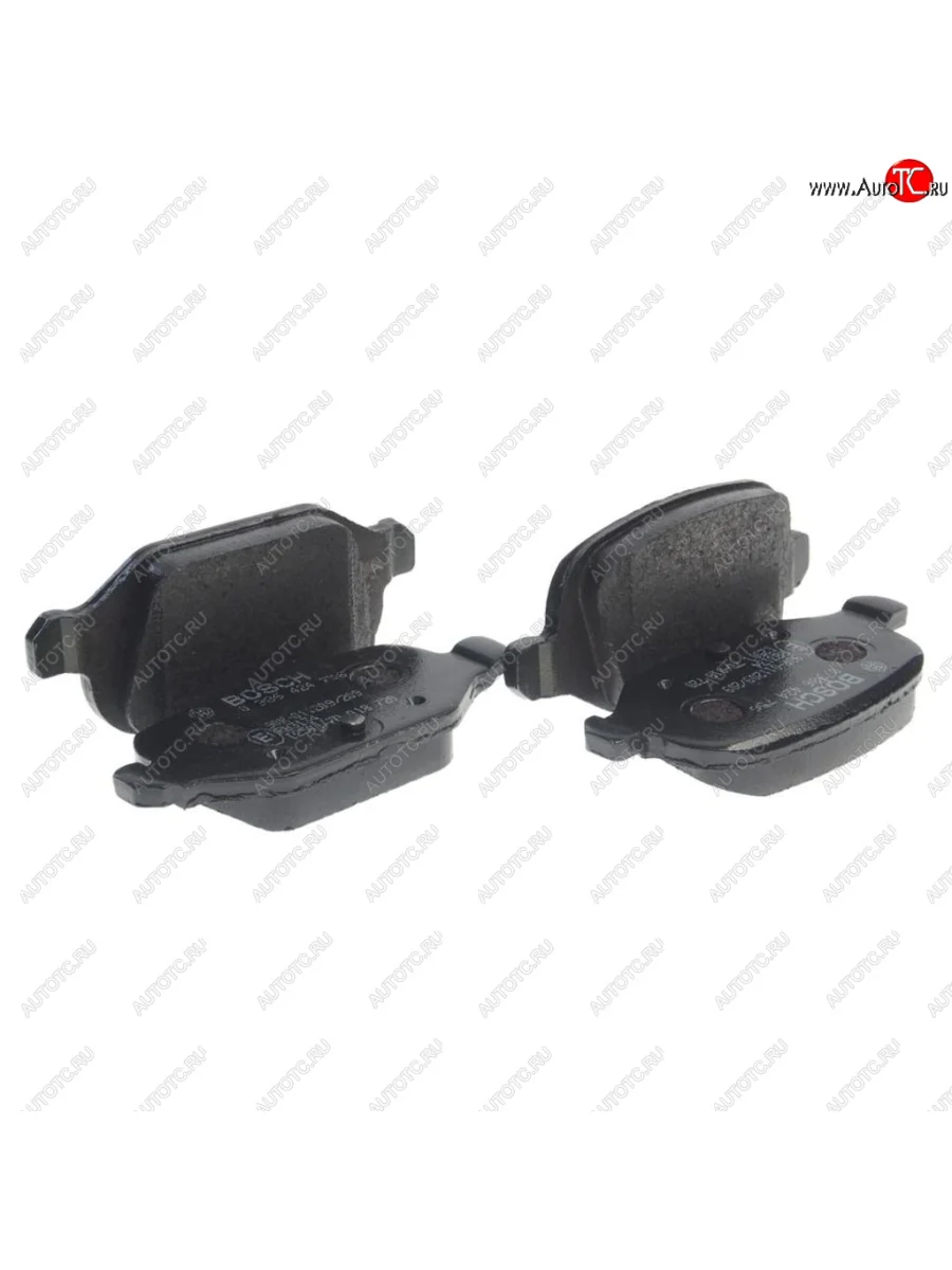 Колодки тормозные передние (4шт.) BOSCH Fiat 500 312,FF дорестайлинг хэтчбэк 3 дв. (2007-2015)  в Перми Пермском крае