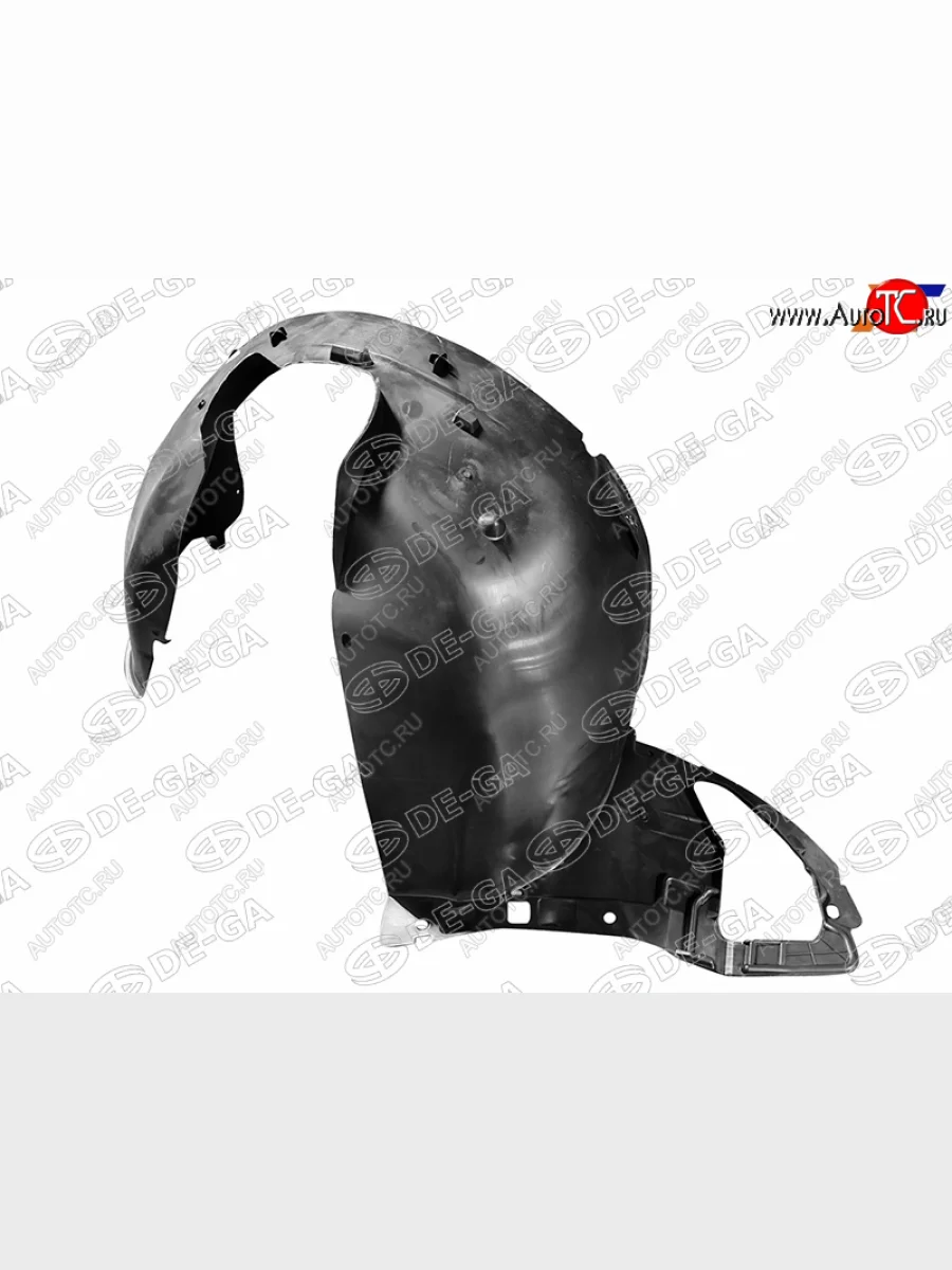 Левый подкрылок передний DE-GA Peugeot 207 WC хэтчбэк 5 дв. дорестайлинг (2006-2009)  с доставкой в г. Пермь
