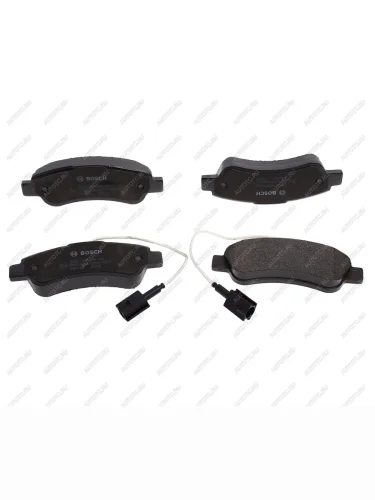 Колодки тормозные задние (4шт.) BOSCH Fiat Ducato 250 (2006-2014)