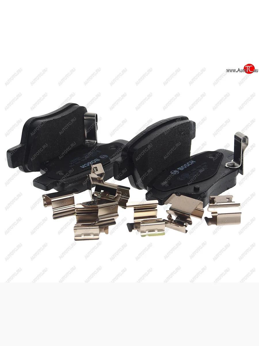 Колодки тормозные задние (4шт.) BOSCH Toyota Avensis T250 седан дорестайлинг (2003-2006)  в Самаре Самарской области