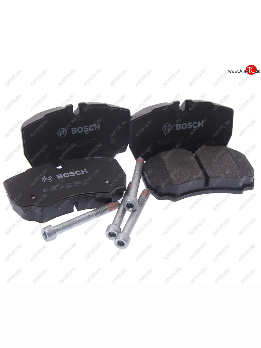Колодки тормозные задние (4шт.) BOSCH Ford Transit цельнометаллический фургон (2006-2014)  в Перми Пермском крае