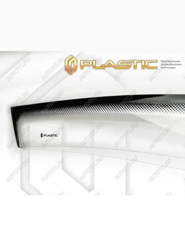 Дефлектора окон CA-Plastic (серия Comfort черная) Лада ВАЗ Калина  1117 (2004-2013) универсал