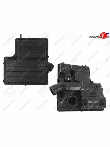 Корпус воздушного фильтра двигателя SAT Skoda Octavia  A7 (2012-2017), Skoda Rapid ( NH3,  NH1) (2012-2017), Skoda Yeti (2013-2018), Volkswagen Jetta  A6 (2015-2018), Volkswagen Polo  Mk5 6R,6C,61 (2009-2015)