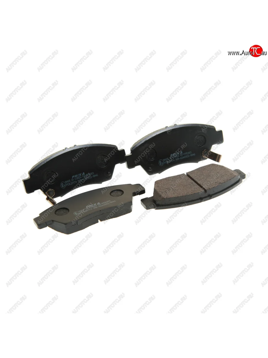 Колодки тормозные передние (4шт.) HANKOOK FRIXA Honda Civic EP хэтчбэк 3 дв. дорестайлинг (2000-2003)  в Керчи Республика Крым