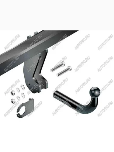 Фаркоп (только для версии Long) AvtoS (стальной, шар A (F20)) Toyota RAV4 XA30 5 дв. удлиненный 2-ой рестайлинг (2010-2013)