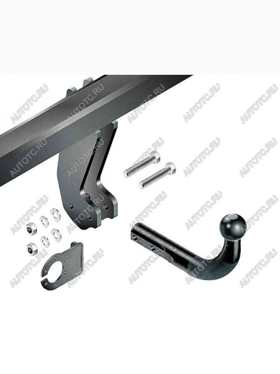 Фаркоп (только для версии Long) AvtoS Toyota RAV4 XA30 5 дв. удлиненный 2-ой рестайлинг (2010-2013) (стальной, шар A (F20))  в Самаре Самарской области