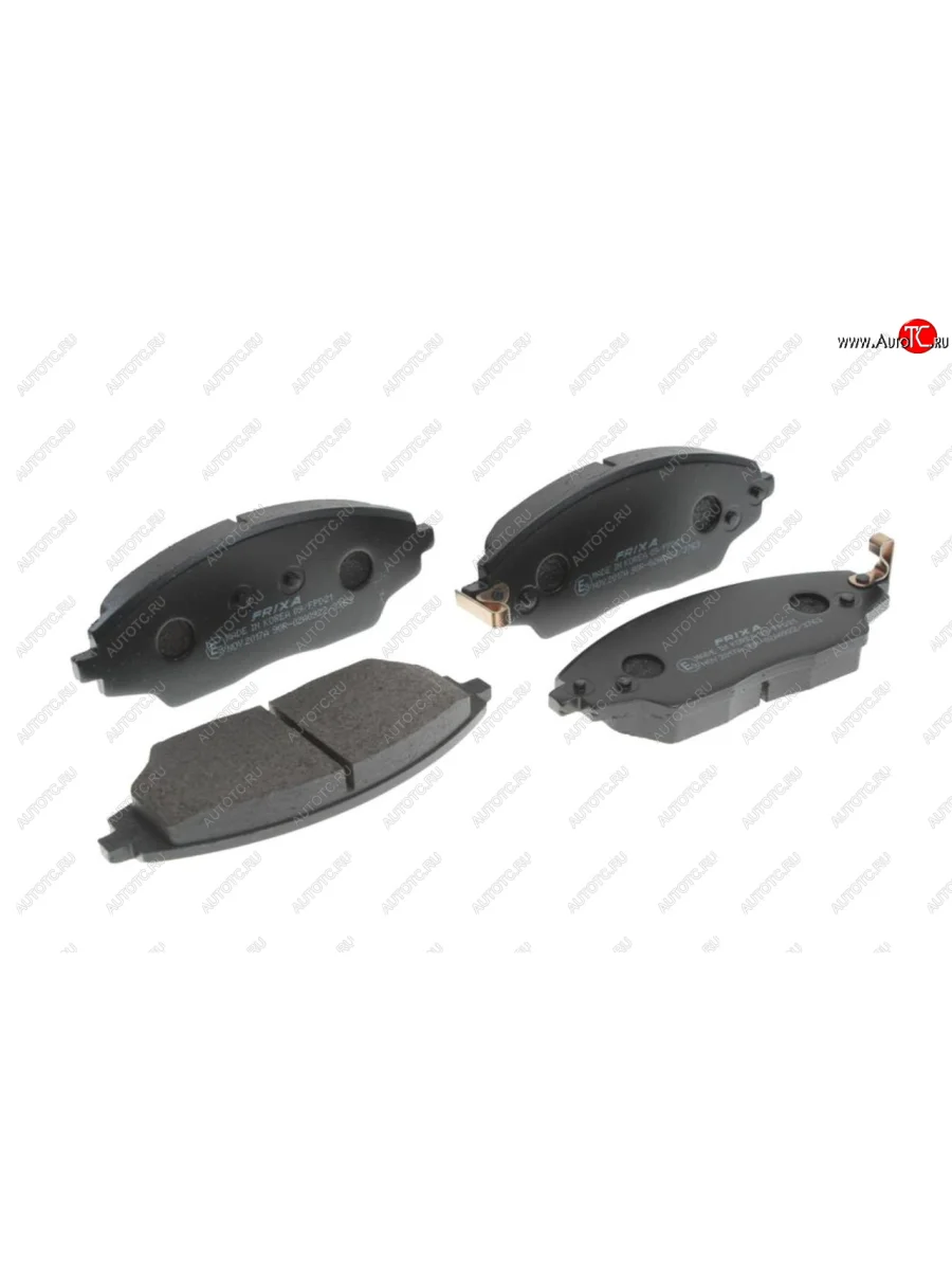 Колодки тормозные передние с АБС (4шт.) HANKOOK FRIXA Chevrolet Aveo T300 хэтчбек (2011-2015)  в Керчи Республика Крым