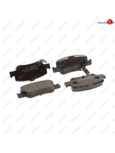 Колодки тормозные задние (4шт.) HANKOOK FRIXA Toyota Auris E150 хэтчбэк 5 дв. дорестайлинг (2006-2010)