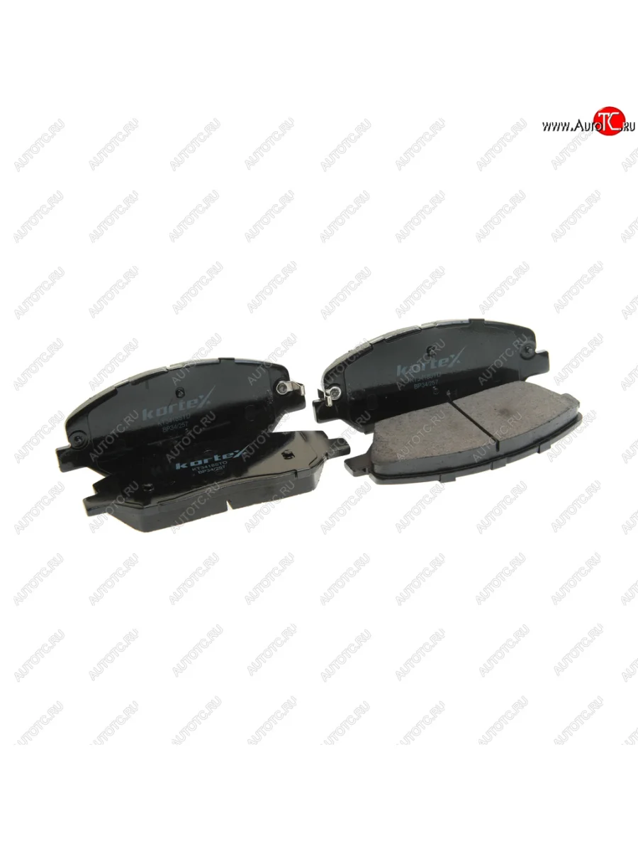 Колодки тормозные передние (4шт.) KORTEX KIA Sorento XM дорестайлинг (2009-2012)  в Перми Пермском крае